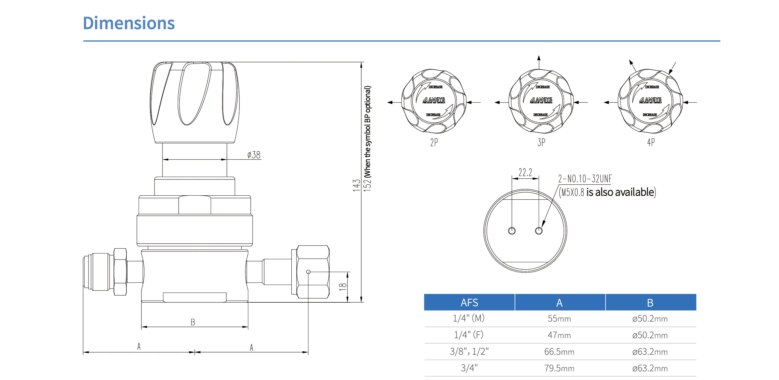 Регулятор AMFLO UHP AU23 Материал: Код Z (Body,Poppet, Nozzle,Diaphragm,Gland-SUS316L,Seat: PCTFE) ; Поверхность 0.13 um; 2х портовый, вх. давл. 206 бар, CV-0.9