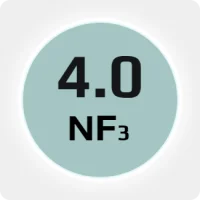 Трифторид азота (NF3) 4.0 в баллоне сталь 47л DOT наполнение 20кг. соединение DISS 640 (Китай) (с баллоном)