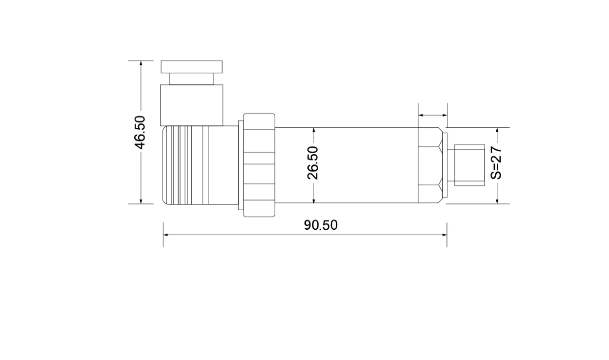 Контроллер давления AMFLO PTS 130  130-25M-1-3-2D  0,6-600 бар, соед. MNPT 1/4,  4-12mA / PTS 130-25M-1-3-2D