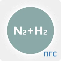 ПГС ГСО 1 разряд, Азот (N2) 3,5 % в водороде, в стальном баллоне 4-5 л