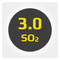 Диоксид серы (SO2) 3.0 (99,9%) в баллоне сталь ISO 50л (50кг) соединение CGA330 SS (Китай) (с баллоном)